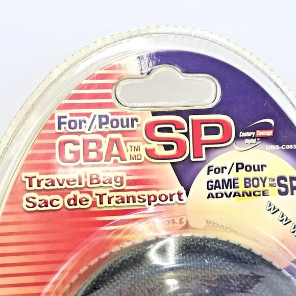 GBA SP Travel Bag For Game Boy Advance SP  GBS-C003 Unopened -NOS - Picture 3 of 6